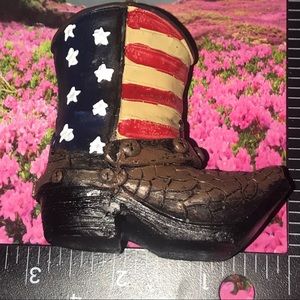 True Living In/Outdoor Patriotic Texas Boot 2.5”